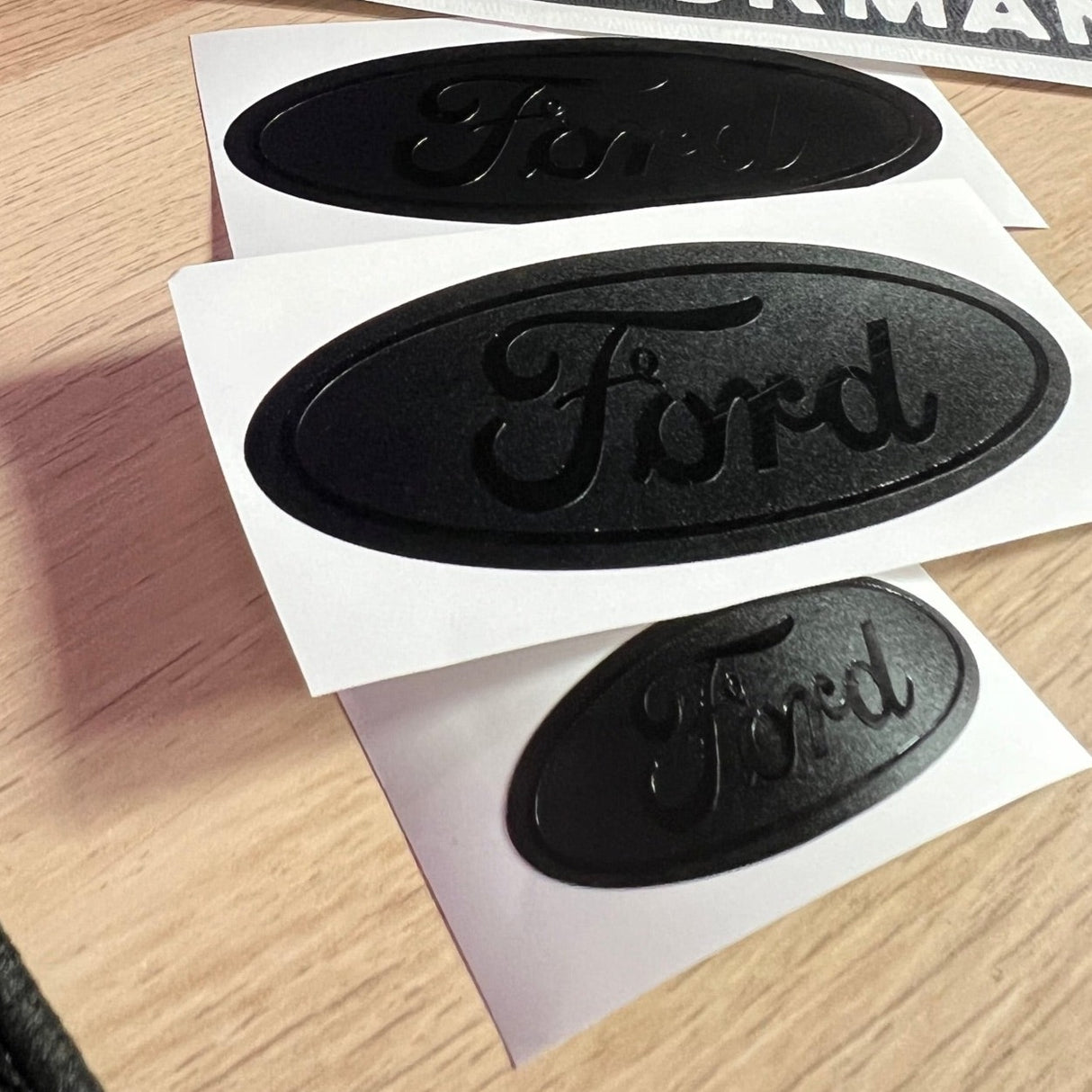 Sovrapposizioni Emblema Ford Fiesta MK8 - Focus MK4 - Puma MK2