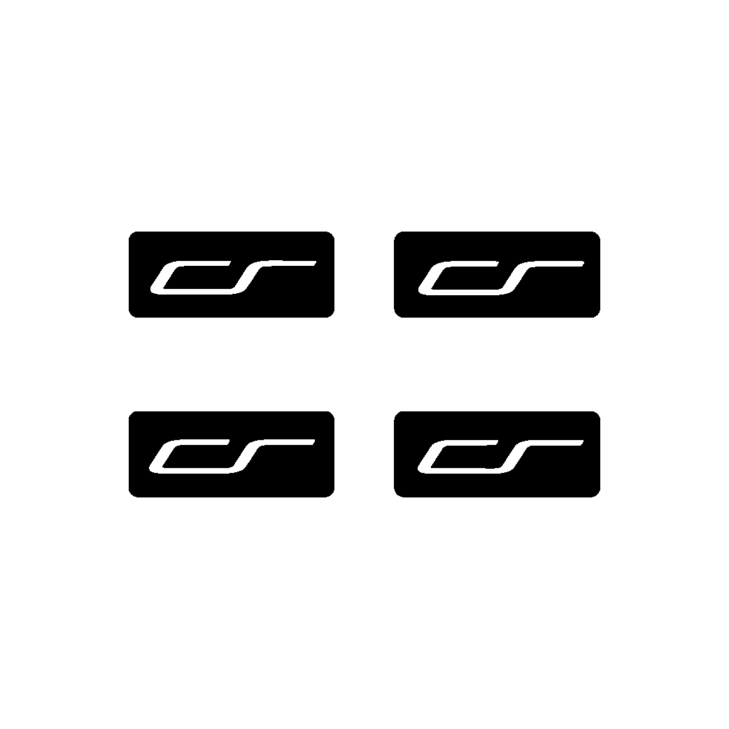 VW Clubsport Edition Gel Badge (Set di 4)