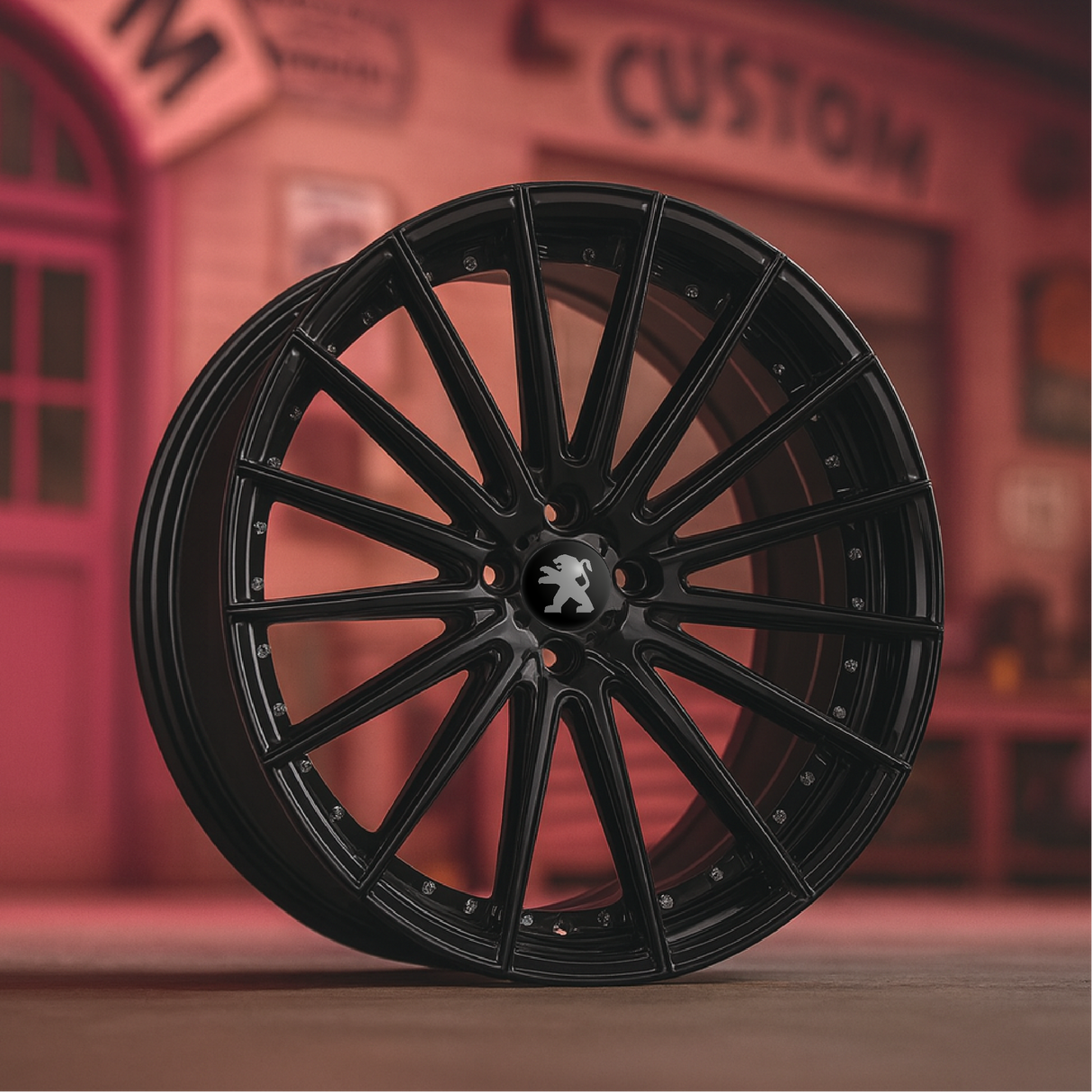 Wheel Center Caps PEUGEOT