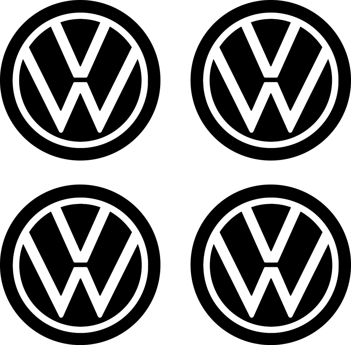 Wheel hub cap gel (set of 4) FORD