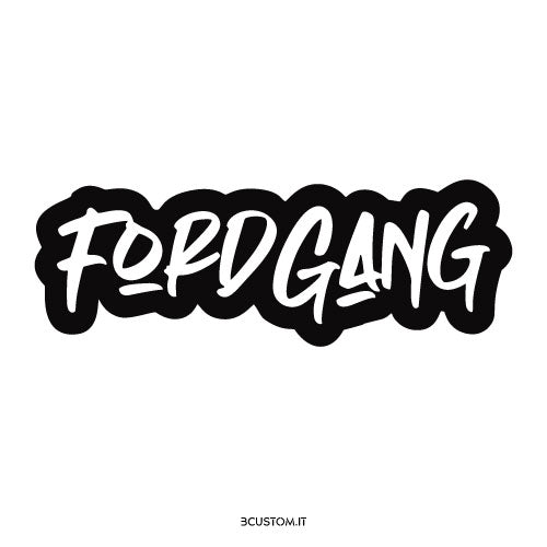 Adesivo Ford Gang