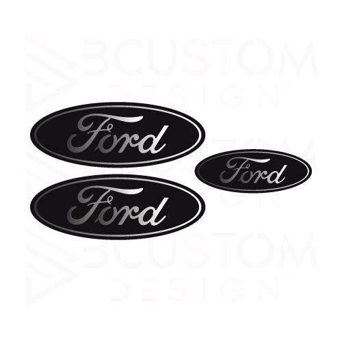 FORD GEL-EMBLEM-OVERLAYS FIESTA MK8-FOCUS MK4- PUMA MK2