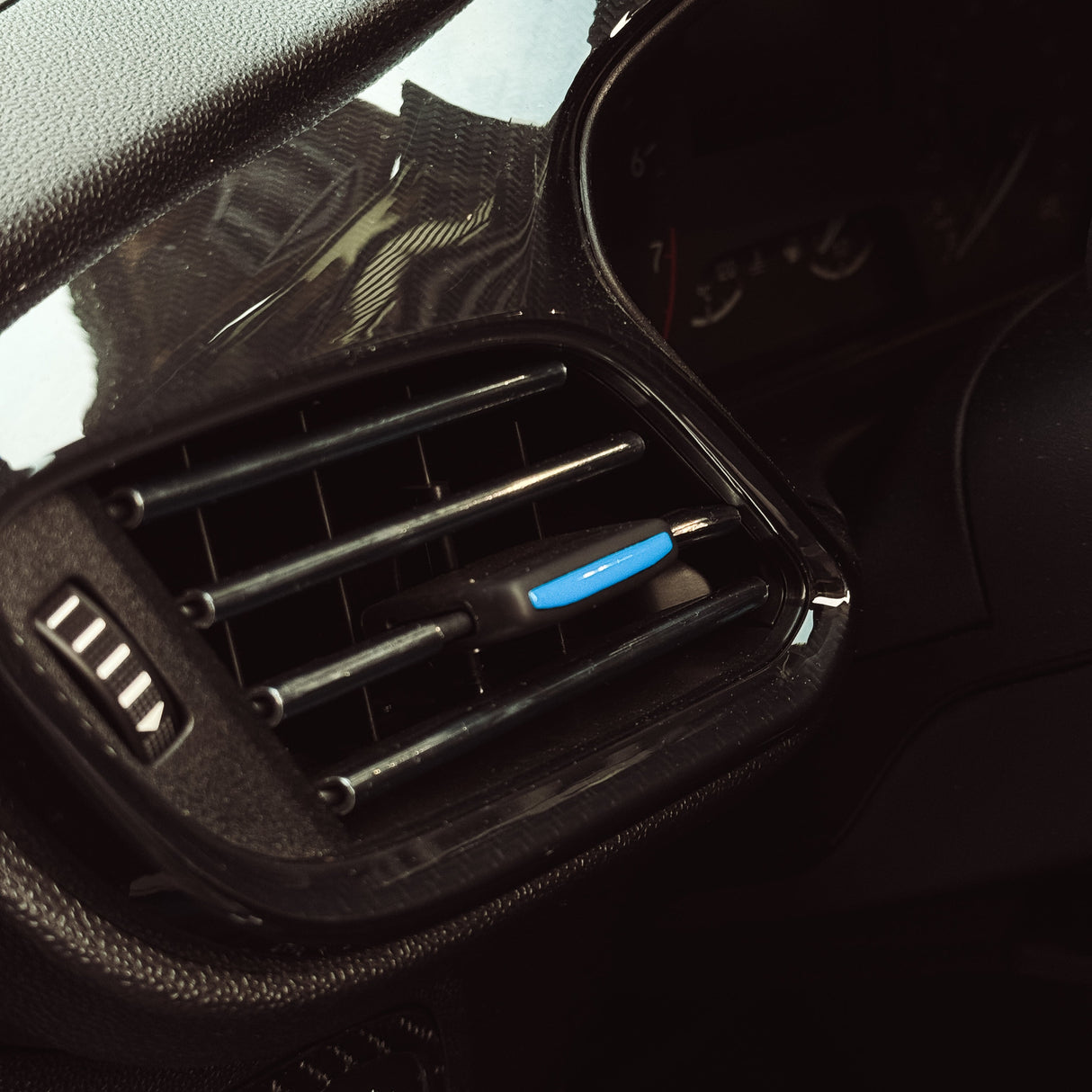 Chrome air vent cover set