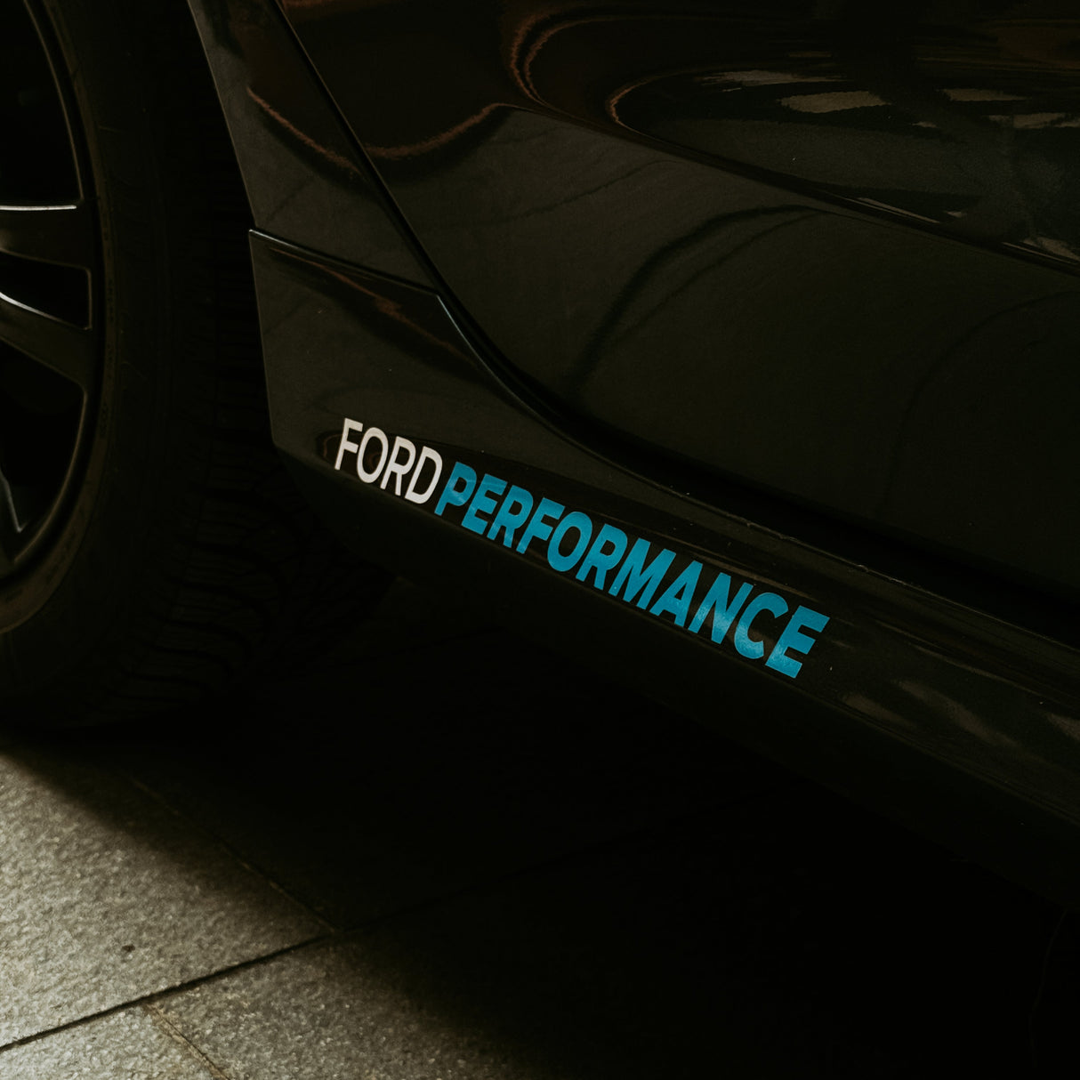 Ford Performance Side Skirts Decal