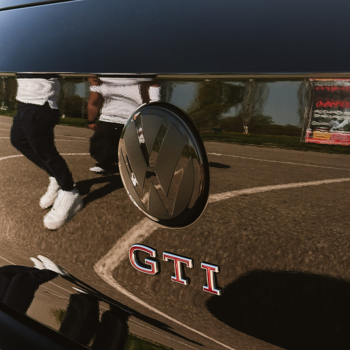 ADESIVO LOGO POSTERIORE GOLF MK8