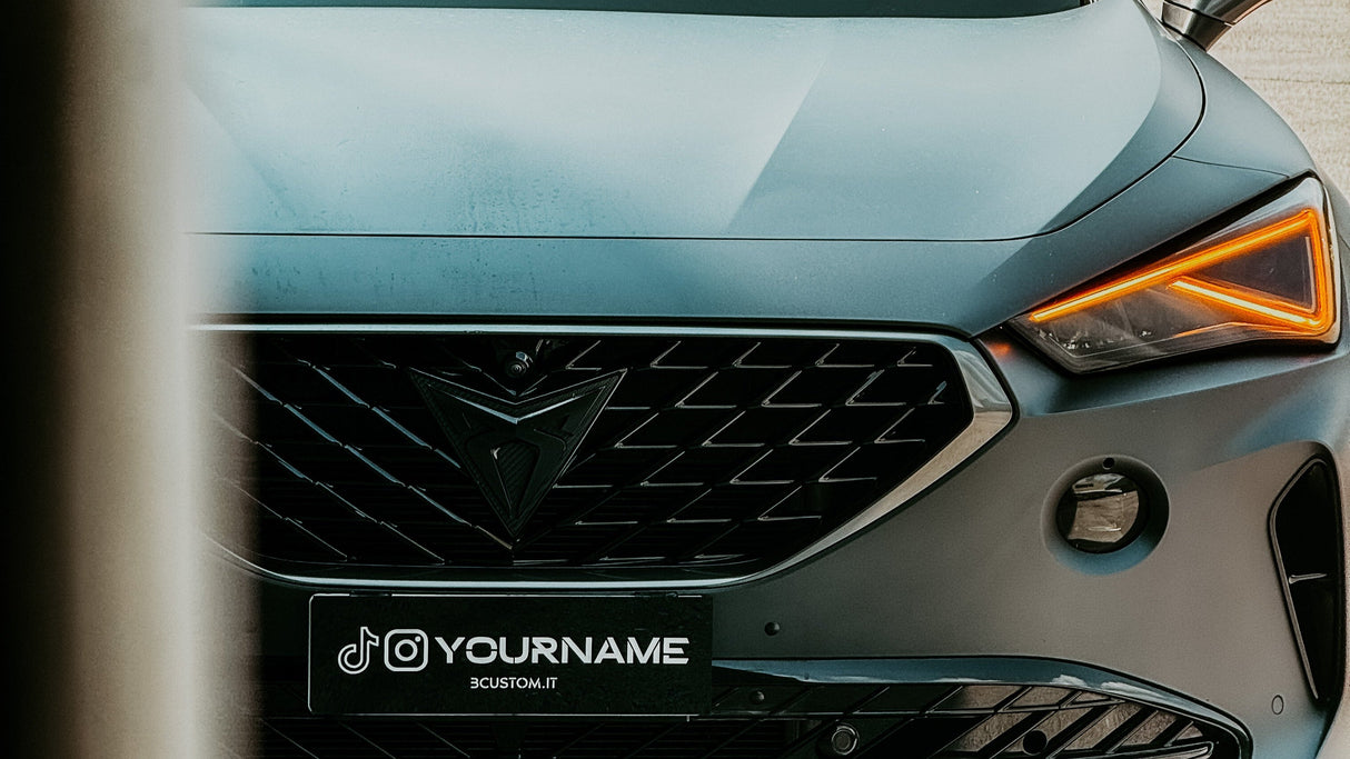 Copritarga Personalizzato