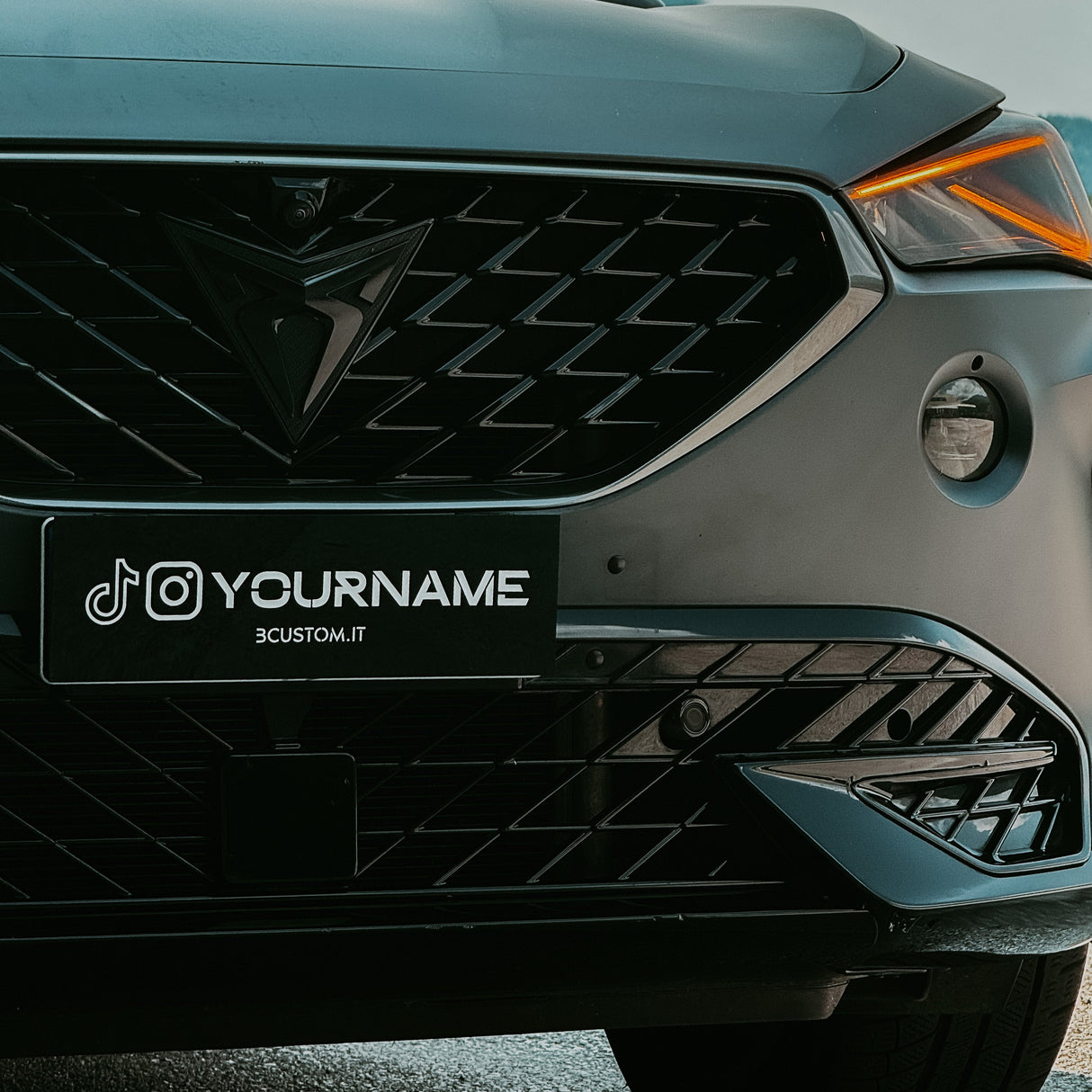 Copritarga Personalizzato