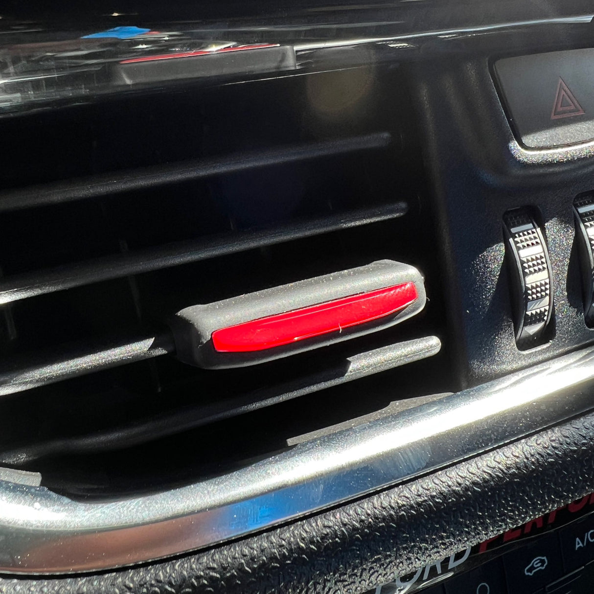 Chrom-Lüftungsabdeckungsset