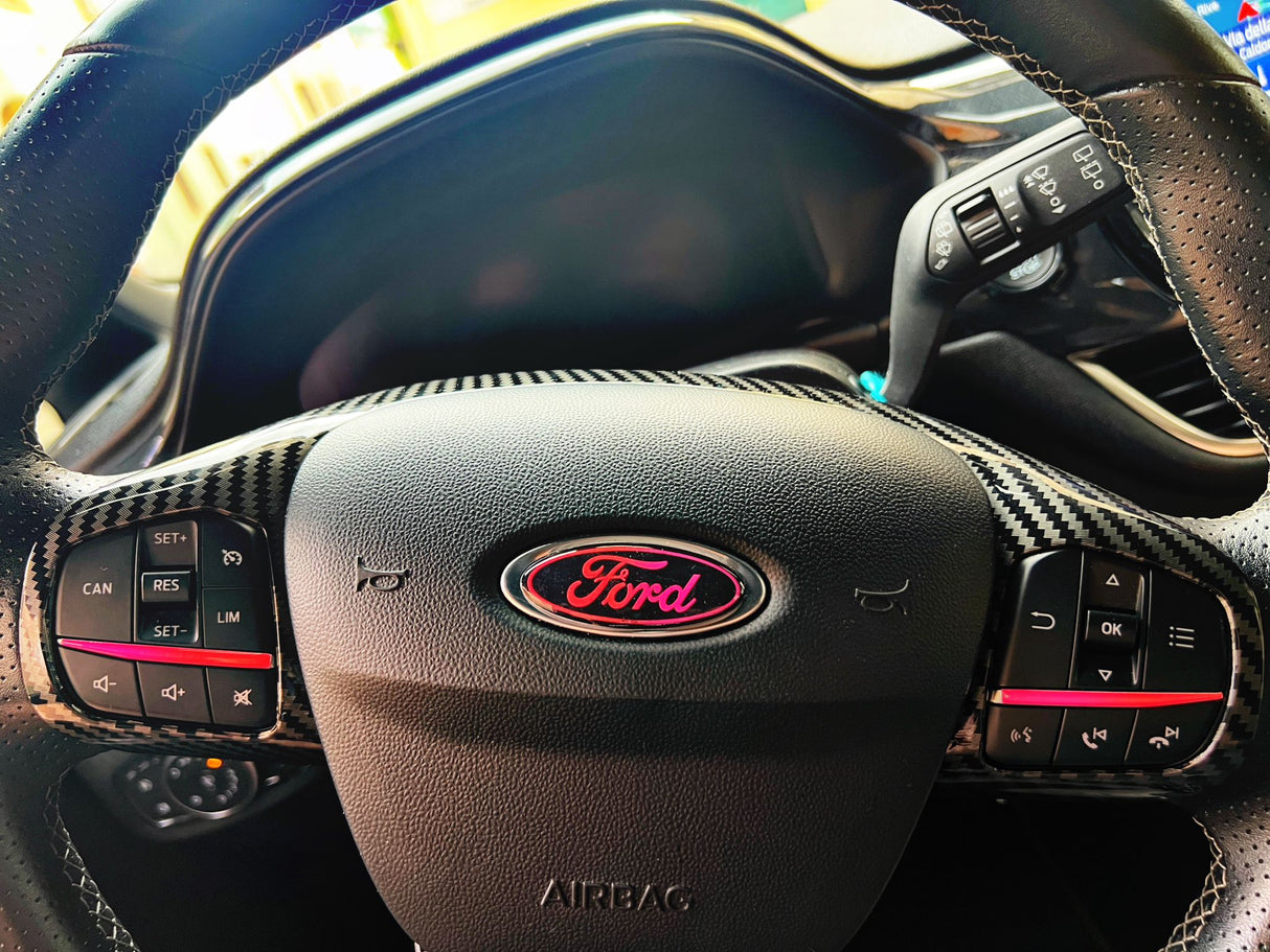 Set rivestimento cromature volante Fiesta MK8 - Focus MK4