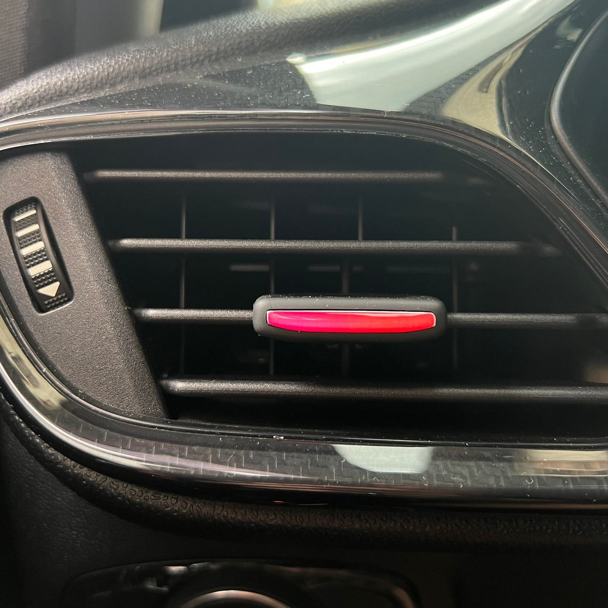 Chrom-Lüftungsabdeckungsset