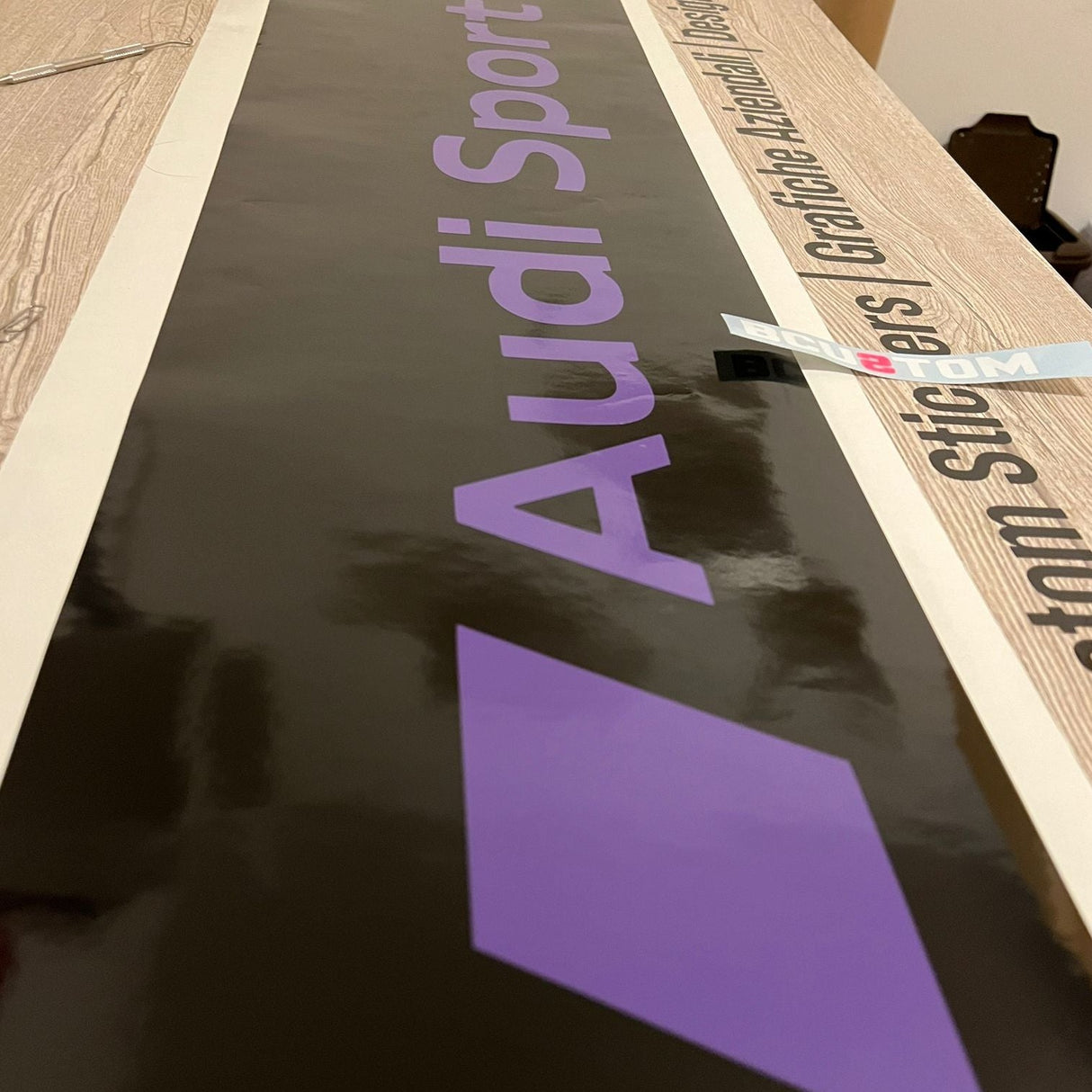 Audi Sport sun visor