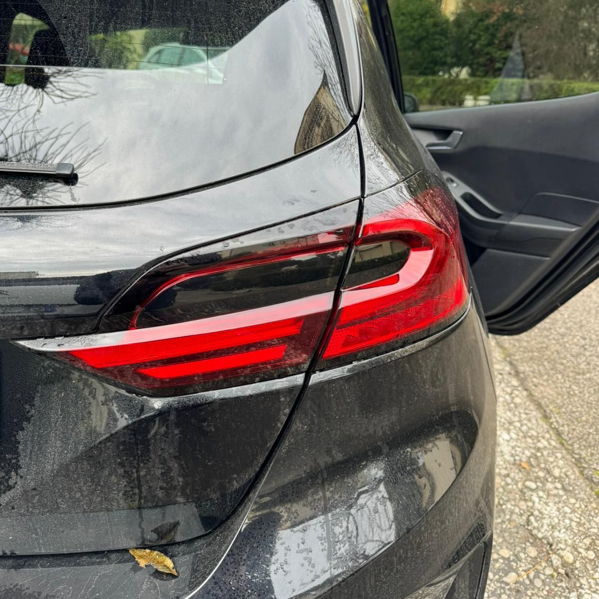 Fiesta MK8 pre-cut headlight PPF darkening