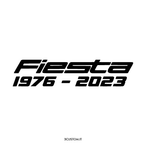 Memorial Fiesta Sticker