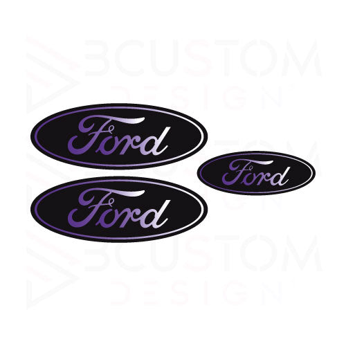 FORD GEL-EMBLEM-OVERLAYS FIESTA MK8-FOCUS MK4- PUMA MK2
