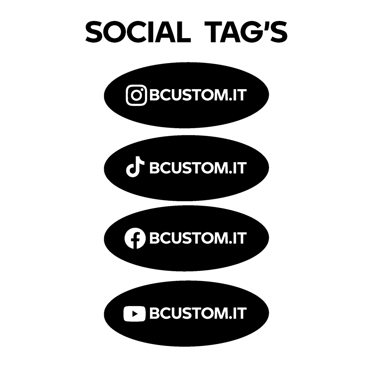 ''Oval'' Gel Badge's Overlays - Fiesta MK8 Focus MK4 Puma MK2