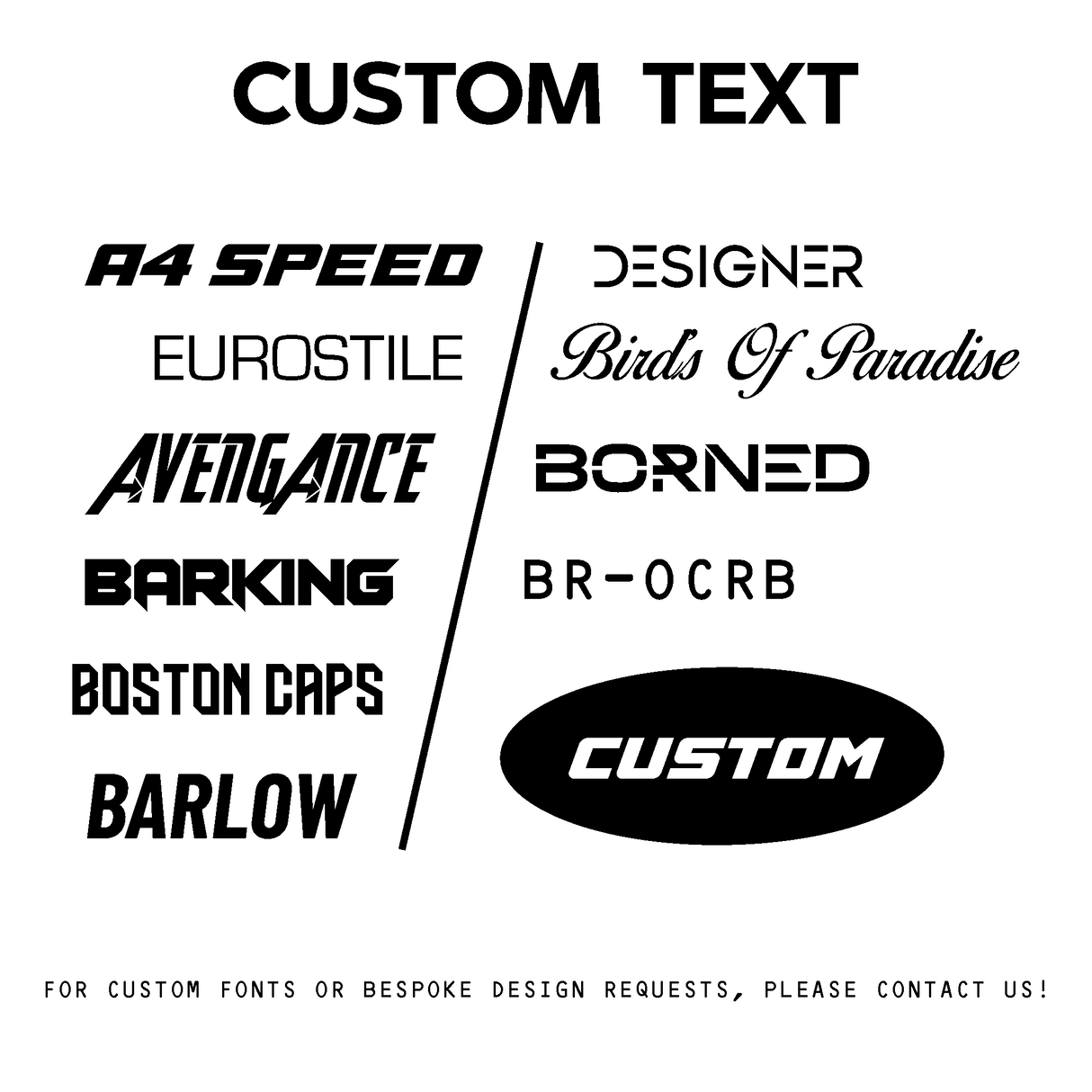 ''Oval'' Gel Badge's Overlays - Fiesta MK8 Focus MK4 Puma MK2