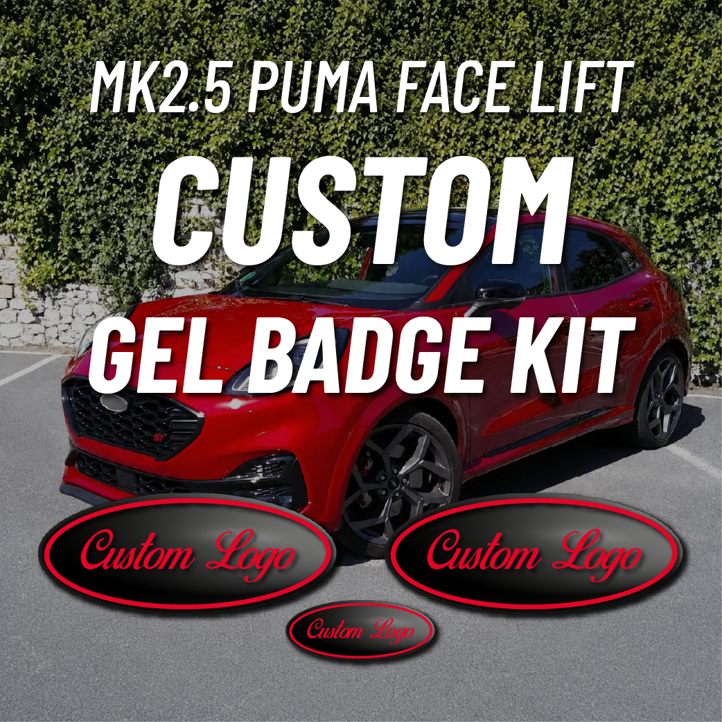 "Oval" Gel Badge Overlays - Mk2.5 Puma (Face Lift)