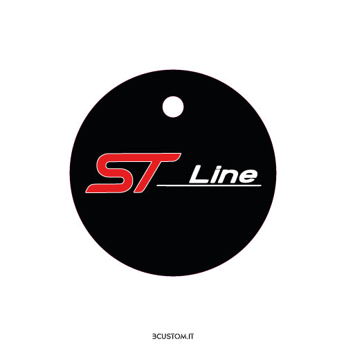 ST Power Button Gel-Abzeichen