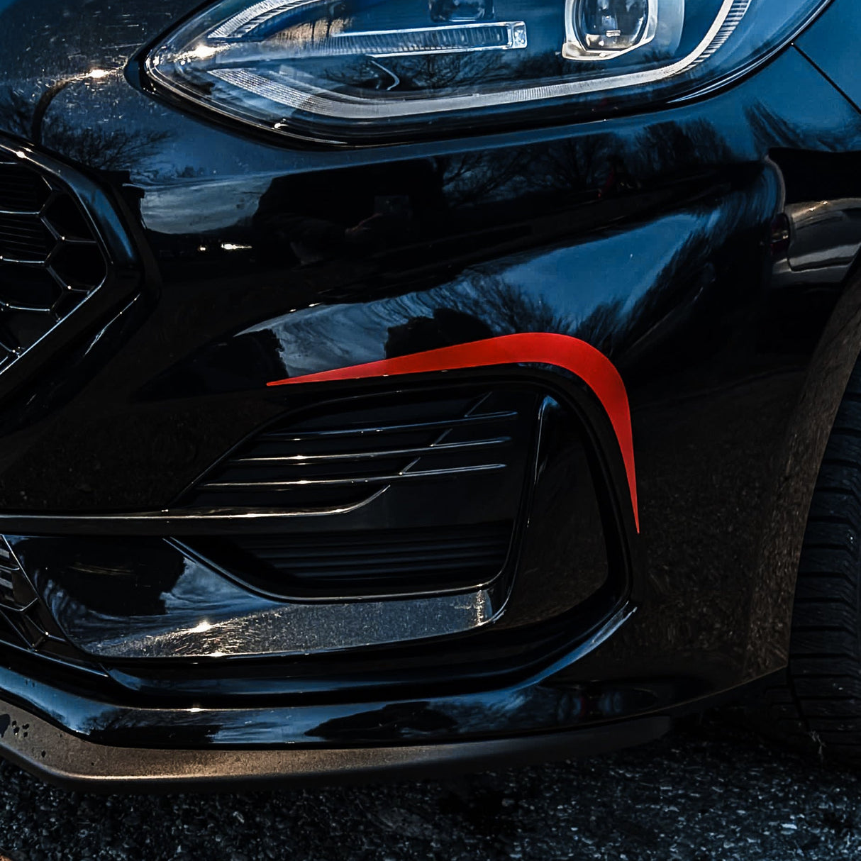 Contorni fendinebbia Fiesta MK8.5