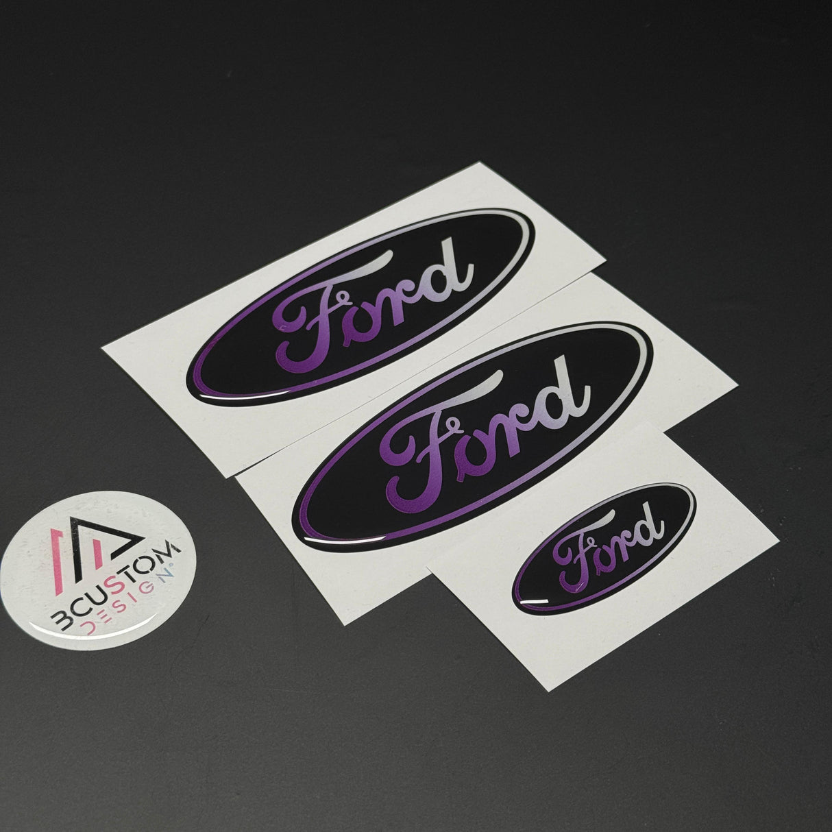 FORD GEL-EMBLEM-OVERLAYS FIESTA MK8-FOCUS MK4- PUMA MK2