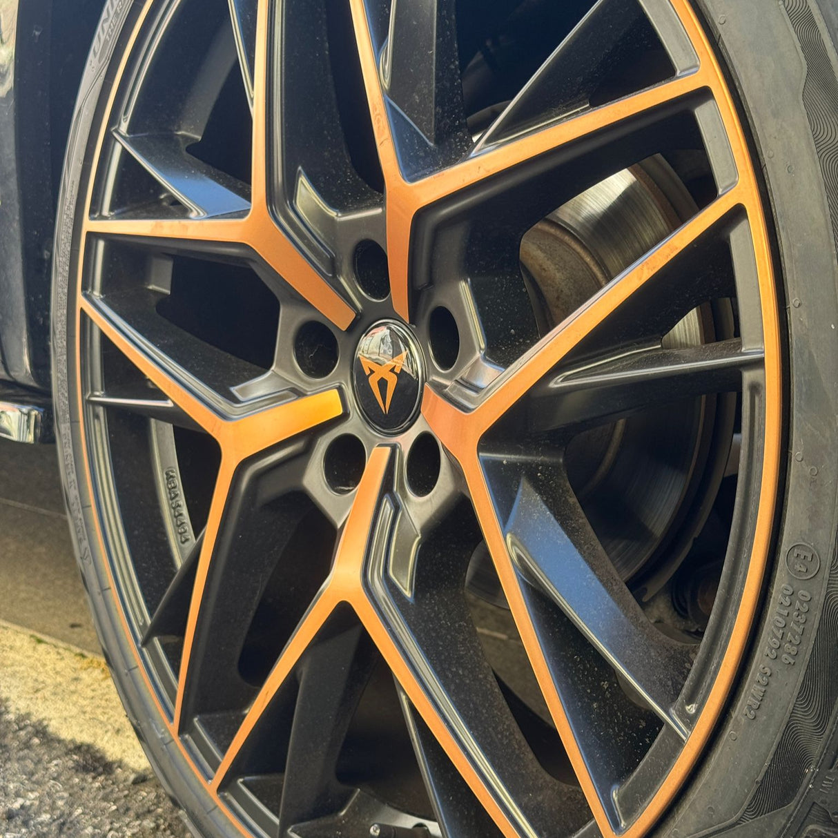 Wheel Center Caps Cupra