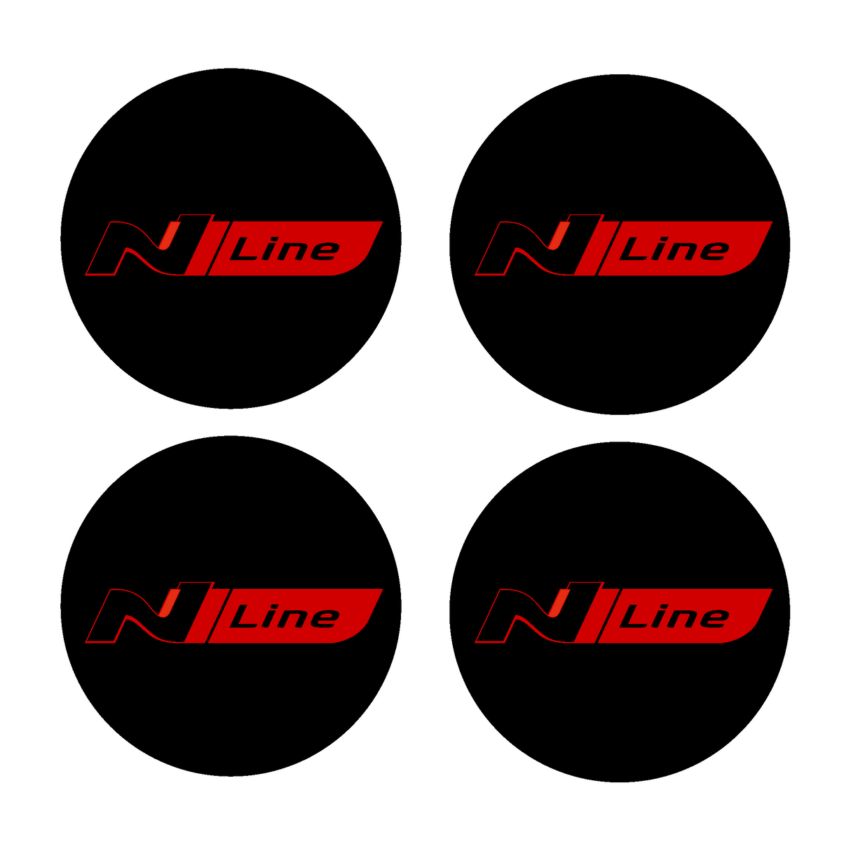 Wheel Center Caps N Line Hyundai
