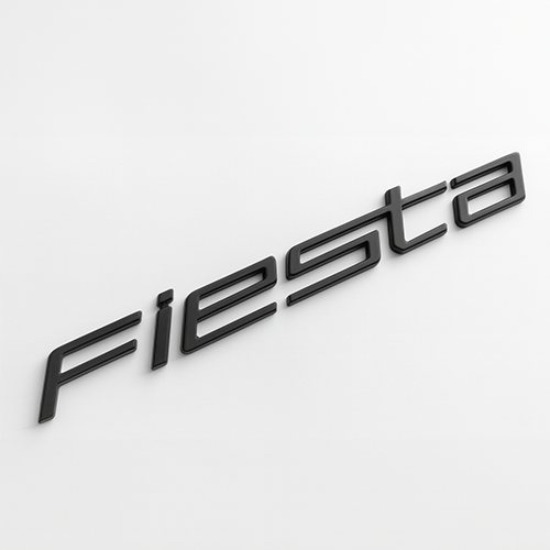 Bagde Fiesta in metallo