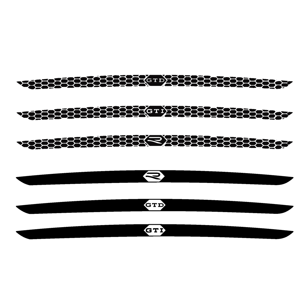 Third Brake Stop sticker - VW GOLF MK8