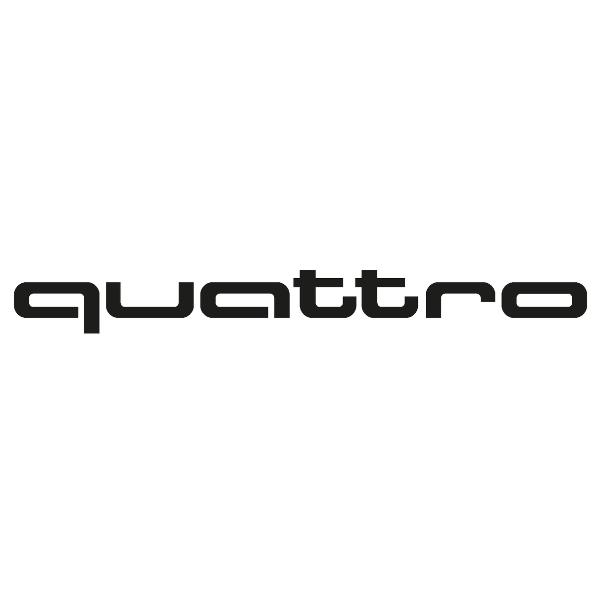 Quattro Sunstrip TEXT