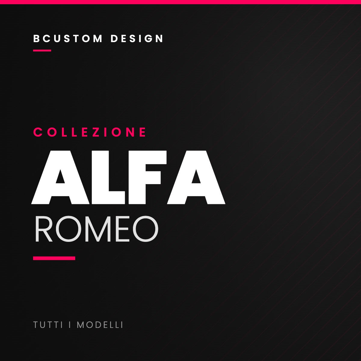 Kit grafiche Bcustom Alfa Romeo