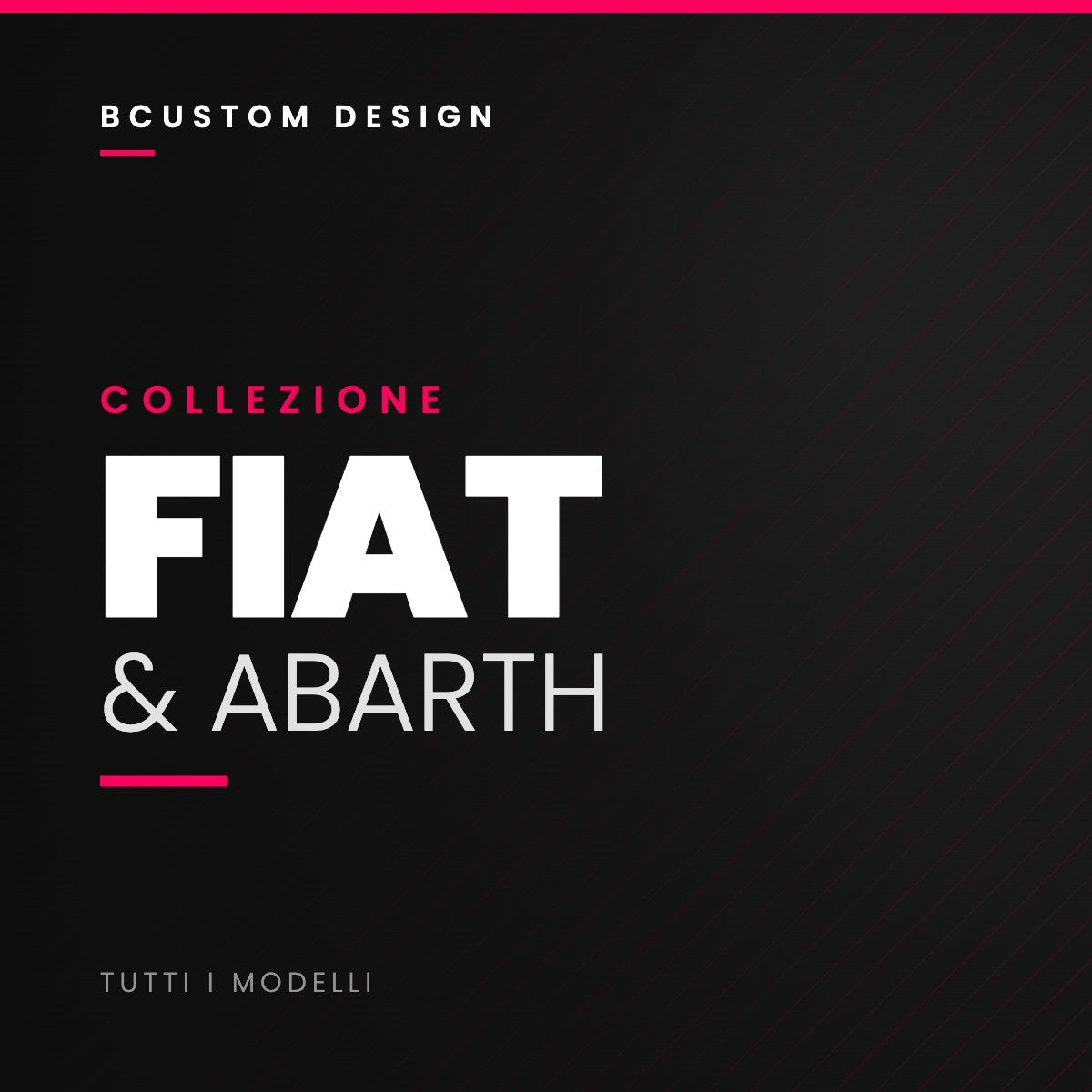 Kit grafiche Bcustom Fiat e Abarth
