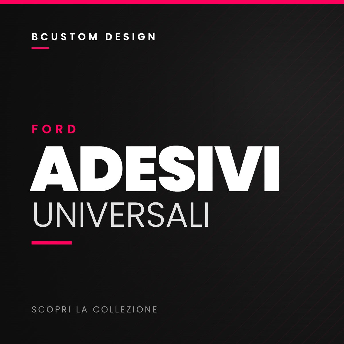 Bcustom Adesivi universali Ford