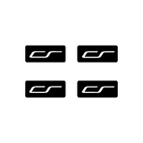 VW Clubsport Edition Gel Badge (Set di 4)