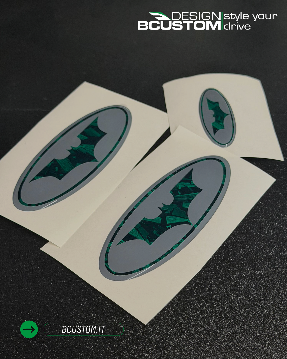 ''Oval'' Gel Badge's Overlays - Fiesta MK7 Pre-Facelift