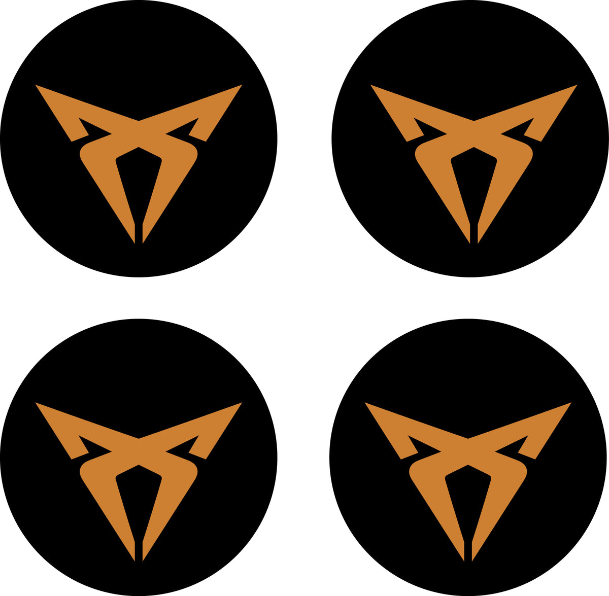 Cupra Gel wieldopjes – Set van 4