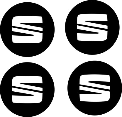 Gel Seat FR-naafdoppen – Set van 4