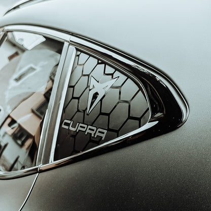 Wabenmuster Seitenaufkleber für Cupra Formentor – 2er Set