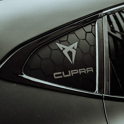 Wabenmuster Seitenaufkleber für Cupra Formentor – 2er Set