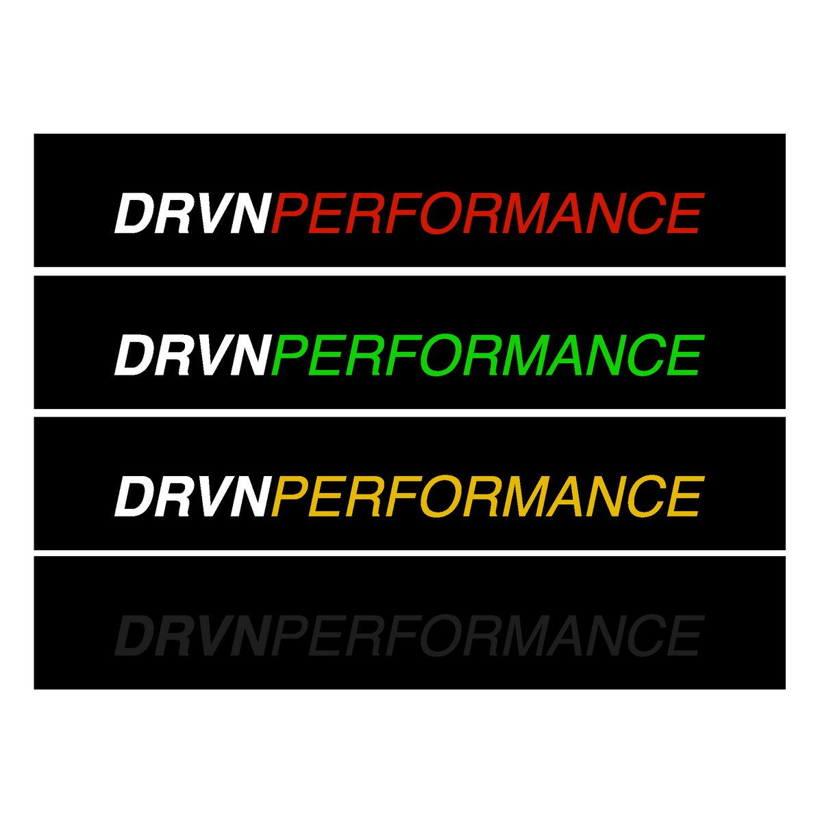 Fascia Parasole DRVN Performance – Sunstrip Adesivo Parabrezza