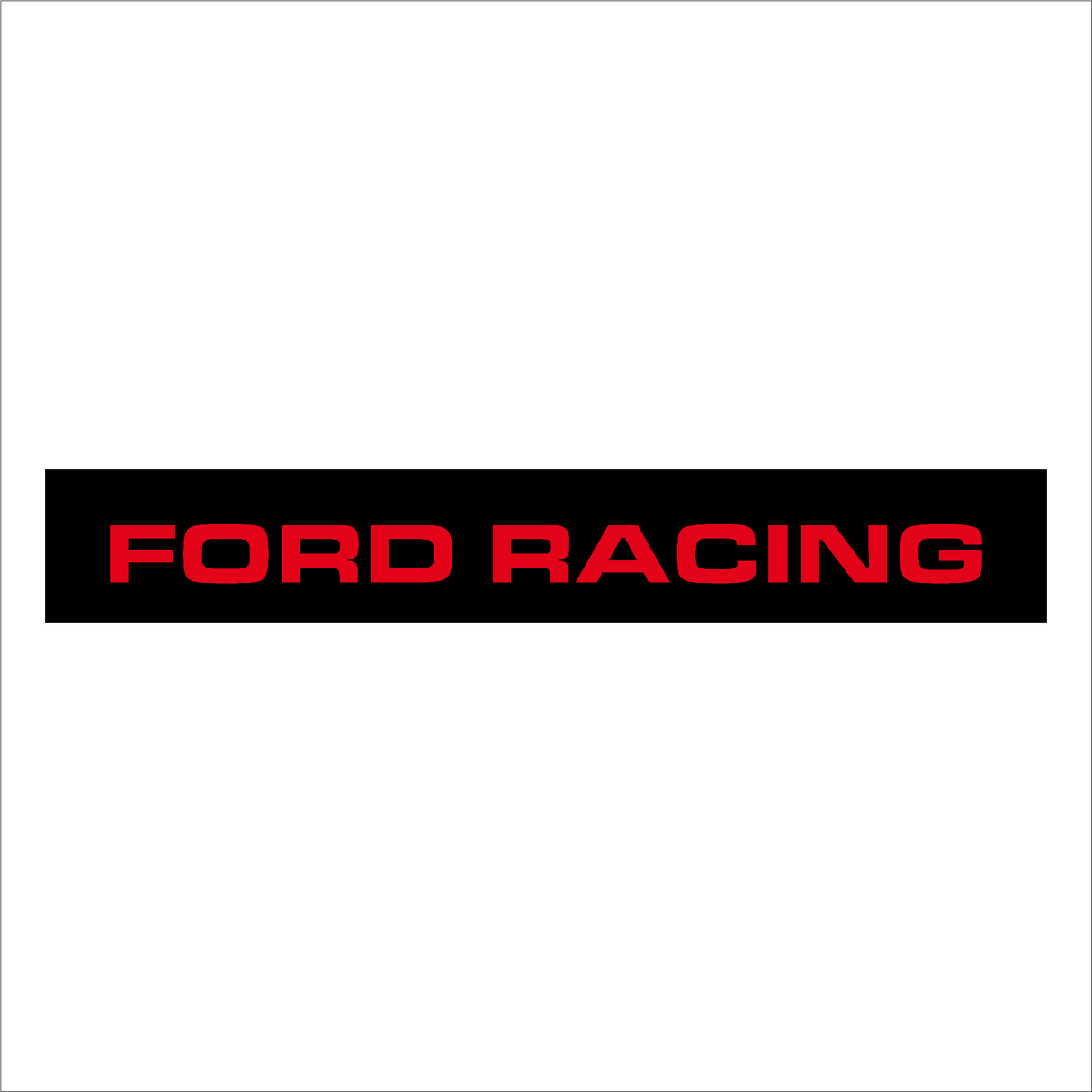 Ford Racing Sunstrip Universale