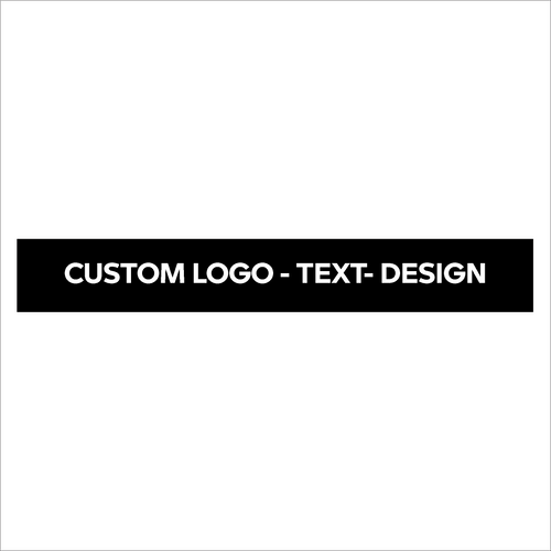 Sunstrip personalizzata con il tuo testo