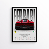 Ferrari Daytona SP3 Poster
