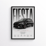 Fiesta MK8.5 ST Poster