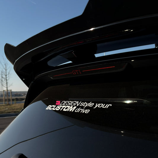 Dritte Bremsleuchte Aufkleber für VW Golf 8
