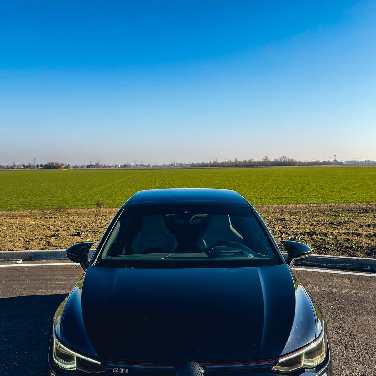 Zonneklepstrip voor VW Golf 8 GTI en GTD