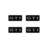 VW GTI Gel Badge (Set di 4)