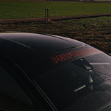 Sunstrip Ford Performance V2- Adesivo Parabrezza Sportivo per Fiesta Focus Puma