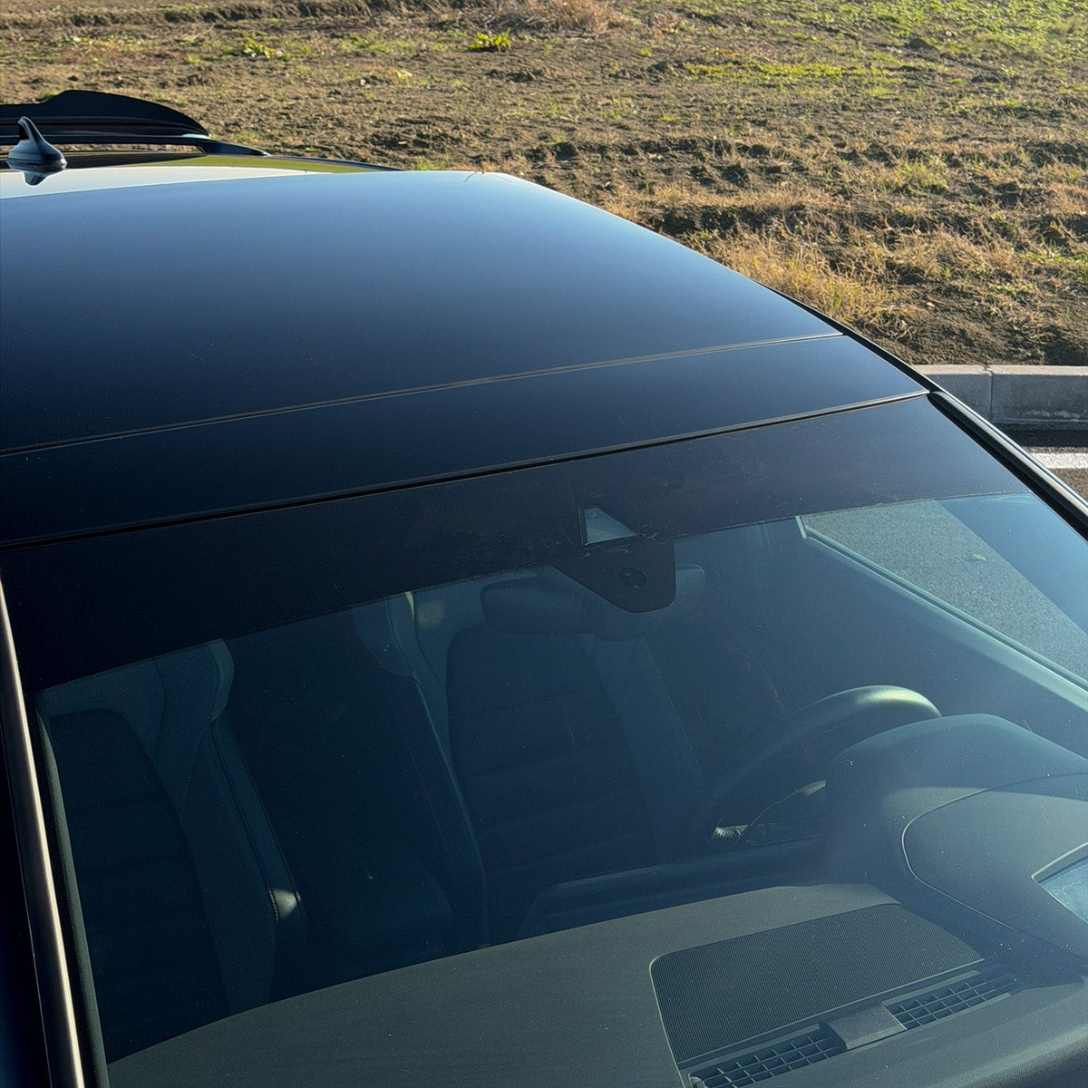 Zonneklepstrip voor VW Golf 8 GTI en GTD