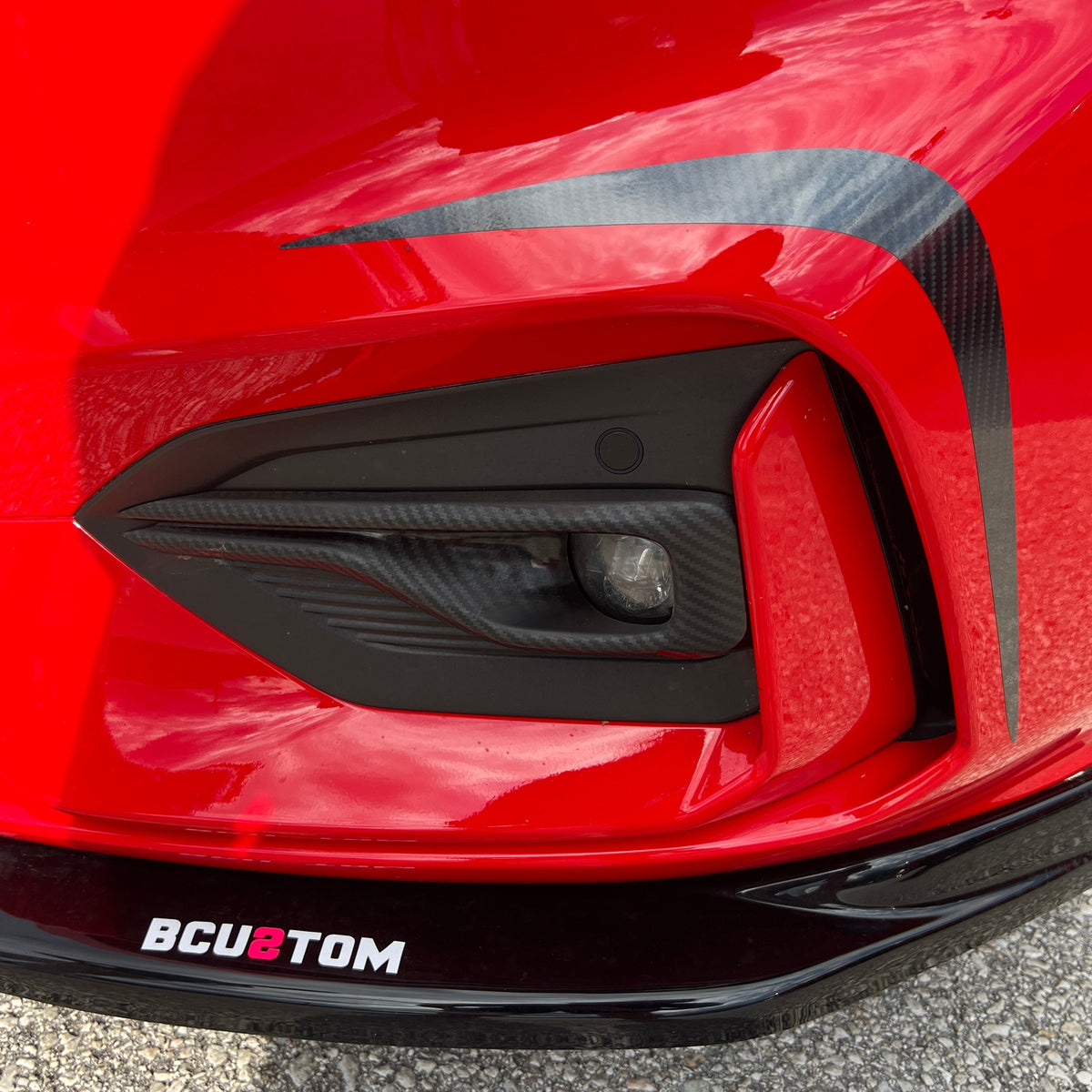 Fog Light Outline Stickers for Ford Focus MK4 ST and ST-Line