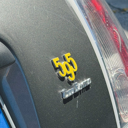 Autocollant Abarth 595 – Insert pour Emblème